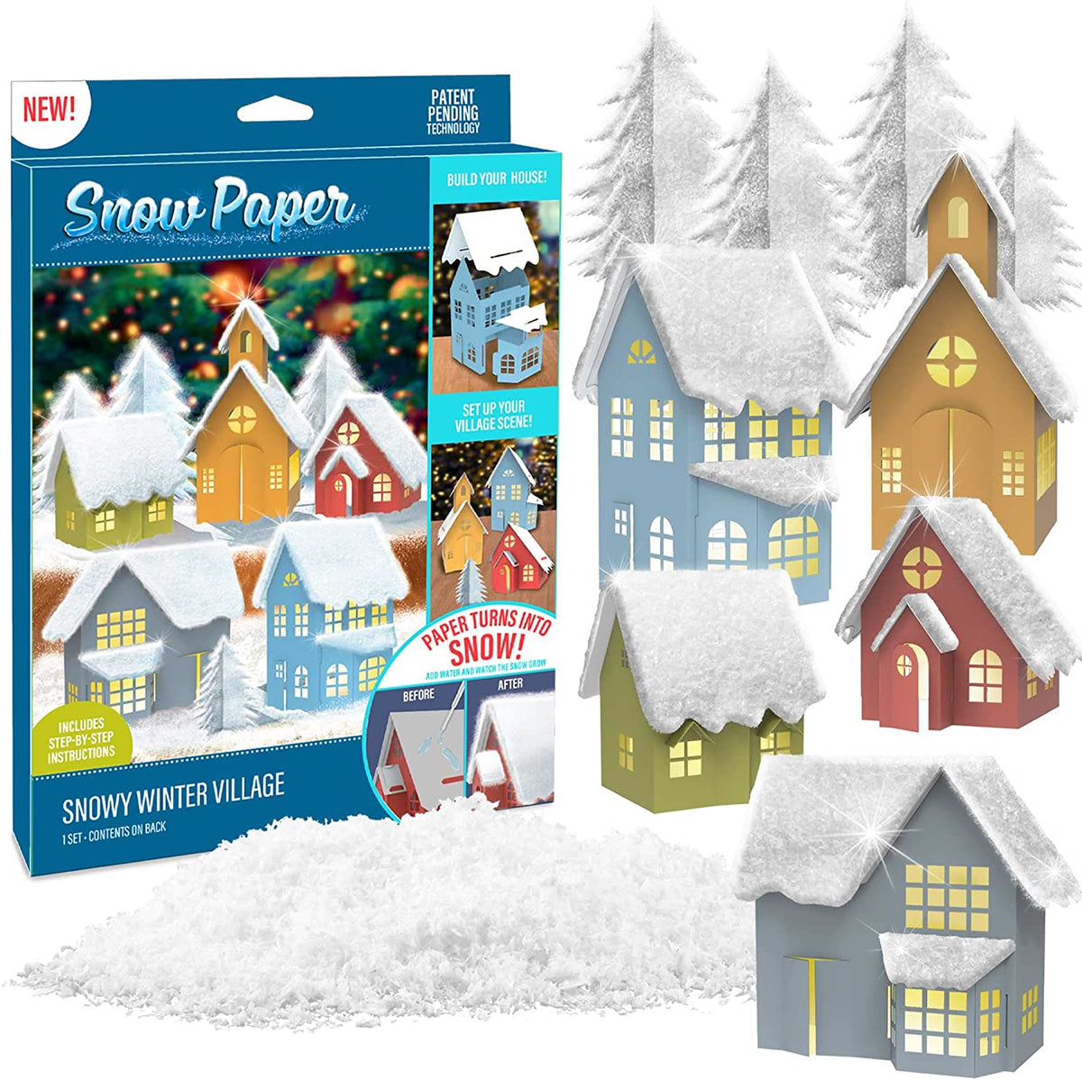 Craft Kit - Winter Fun - Paper House