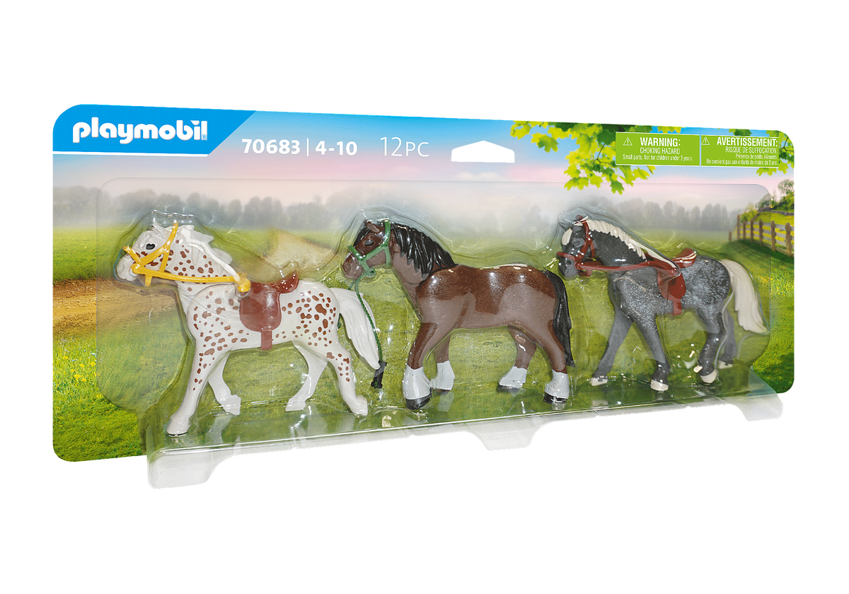 Playmobil Poney Famille 70682