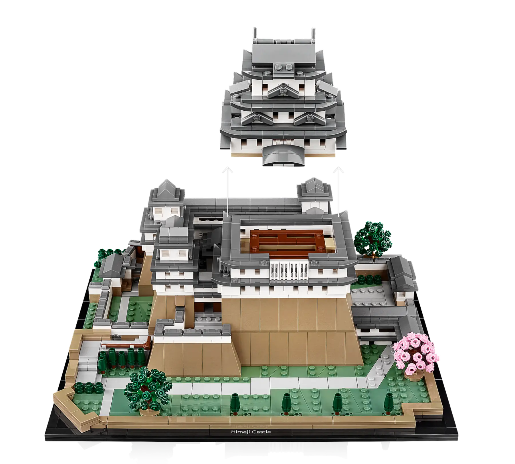 LEGO® Architecture 21060 Le Château d'Himeji, Kit de Construction