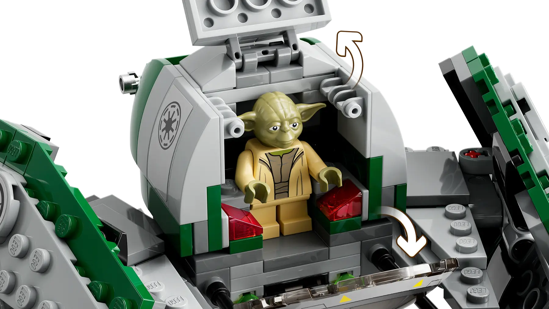 Star wars best sale yoda's jedi starfighter