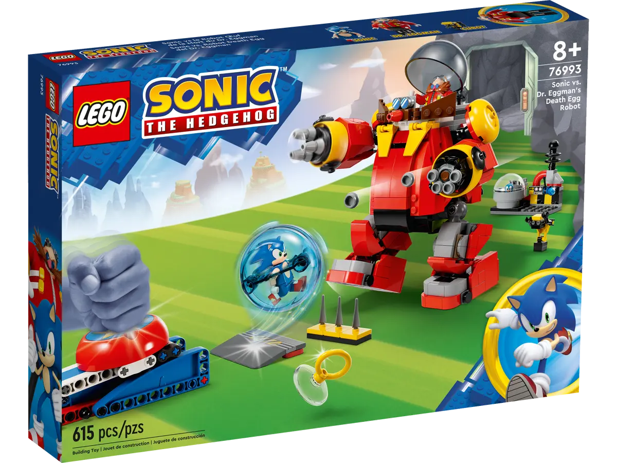 LEGO Sonic the Hedgehog Amy’s Animal Rescue Island 76992 Building Toy Set,  Sonic Adventure Toy with 6 Characters and Accessories for Creative Role