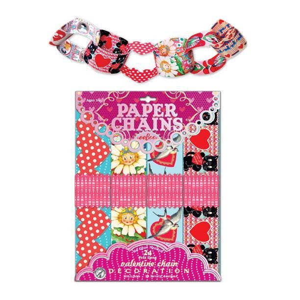 Valentine Paper Chain – Monkey Fish Toys