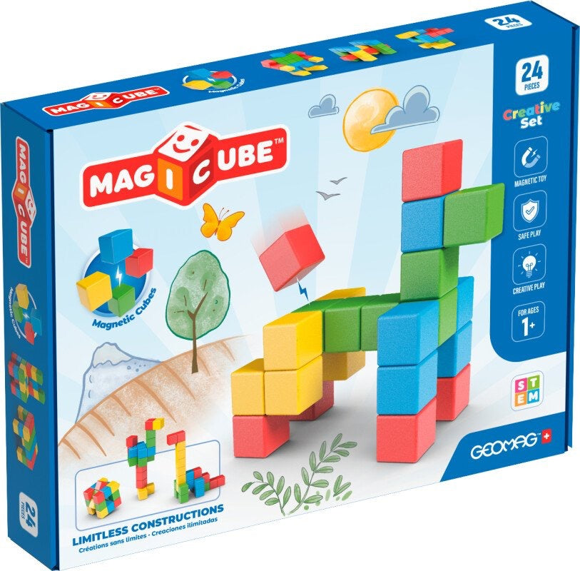 MagiCube Creative Set - 24 pcs – Monkey Fish Toys
