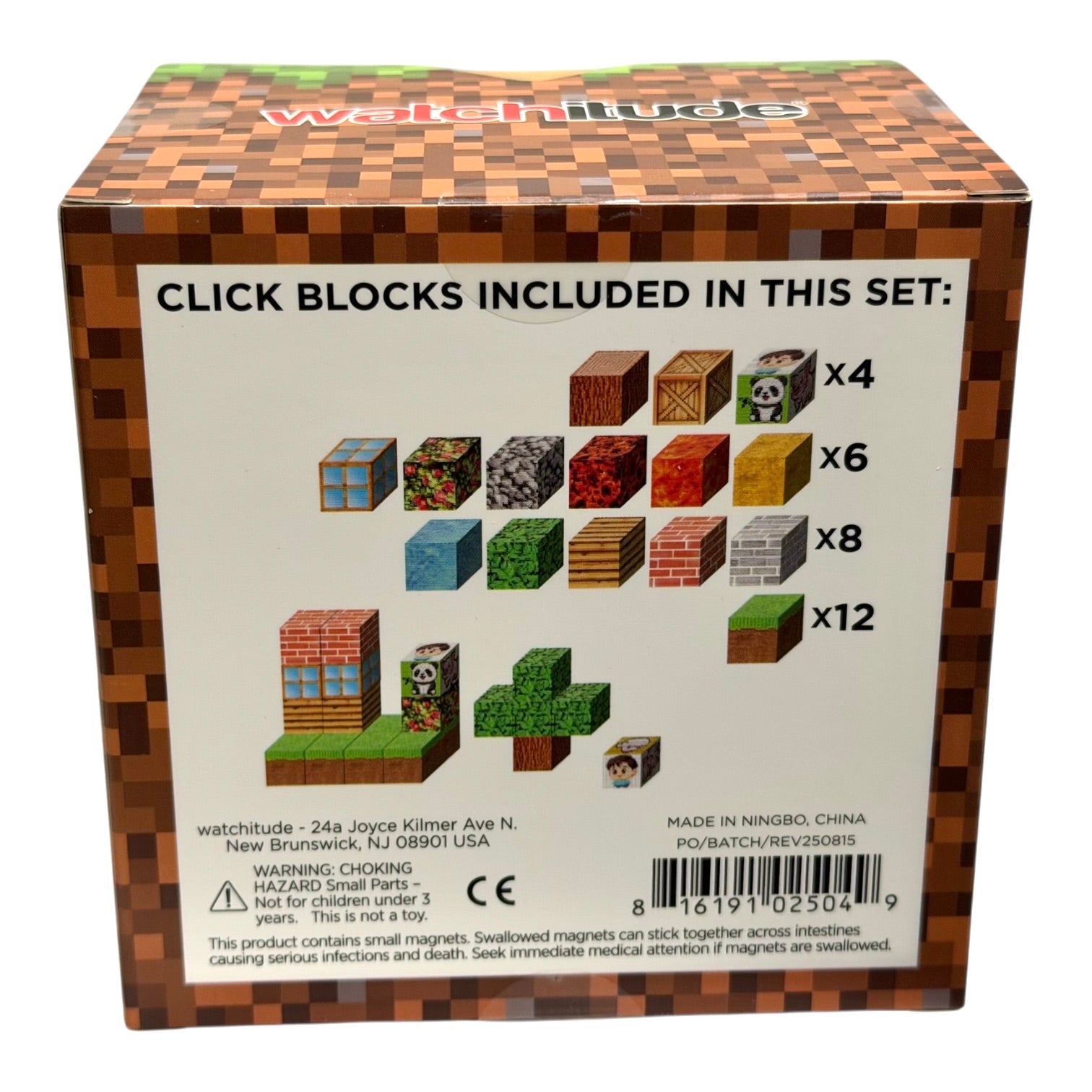 Click Blocks, Magnetic 100pc Building Set – Monkey Fish Toys