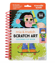 Scratch Art Flip Book - Animals
