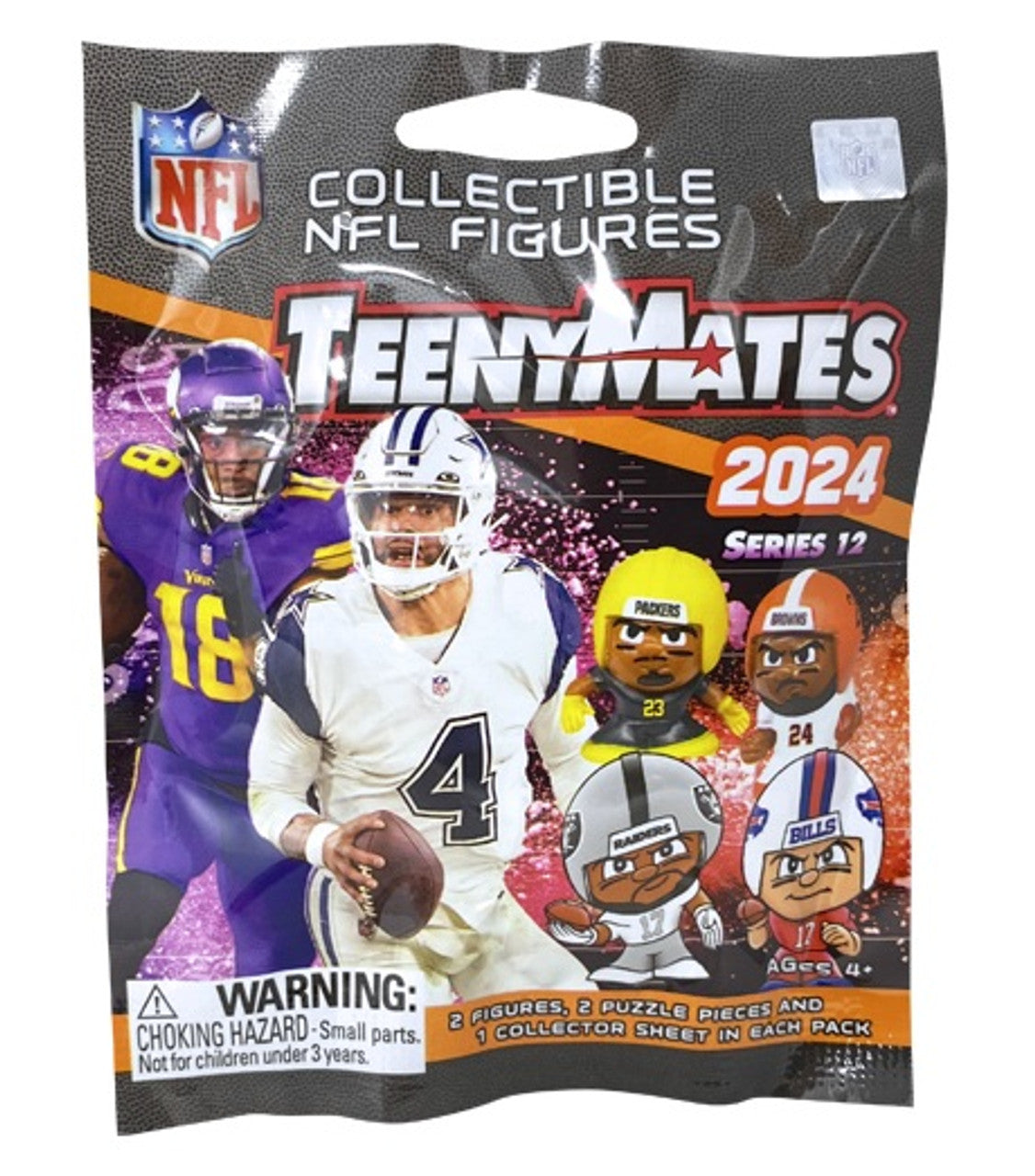 Party Animal Teenymates 2022 2023 NFL Series 11 - India