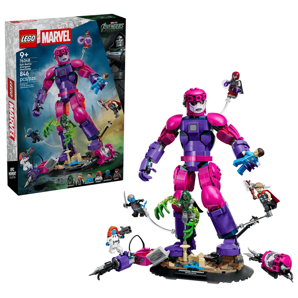LEGO® Marvel Epic Battle: Avengers: Doomsday 76348 – Monkey Fish Toys