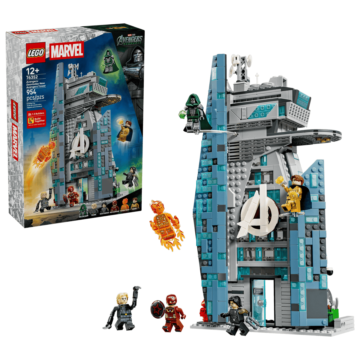 LEGO® Marvel Avengers: Doomsday New Avengers Tower 76352 – Monkey Fish Toys