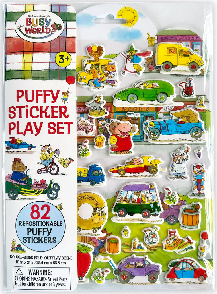 Busy Town Puffy Sticker Play Set
