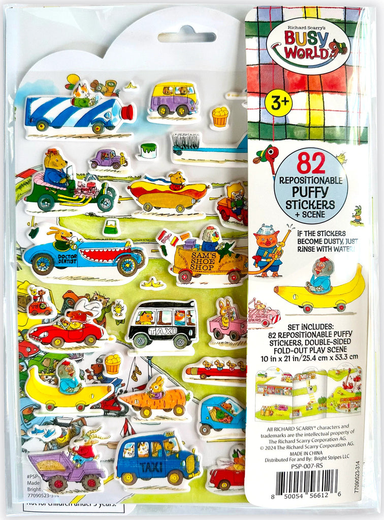 Busy Town Puffy Sticker Play Set
