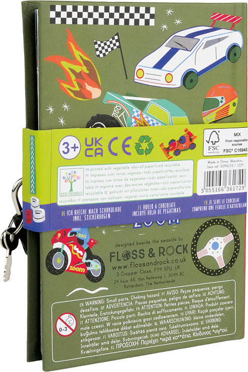 Scented Diary (Chocolate Cars)