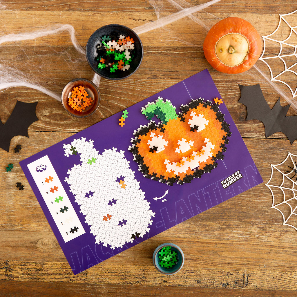 Puzzle by Number - 250 pc Jack-O-Lantern