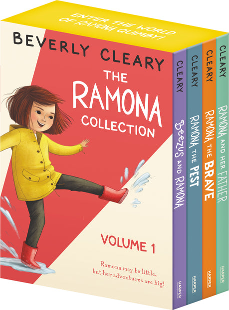 The Ramona 4-Book Collection, Volume 1: Beezus and Ramona, Ramona and Her Father, Ramona the Brave, Ramona the Pest