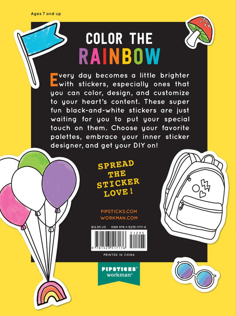 Color Your Own Stickers: 500 Stickers to Design, Color, and Customize