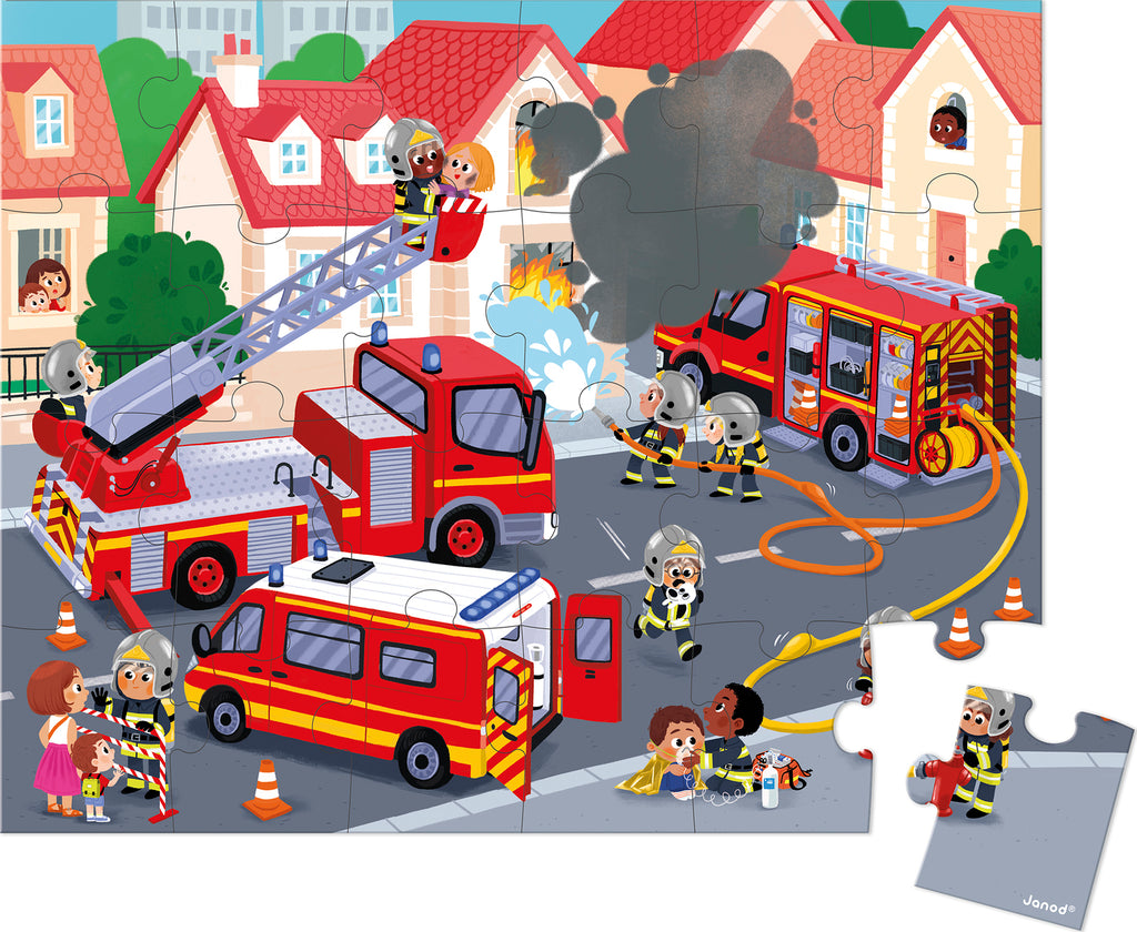 Puzzle - Fireman - 24 Pcs