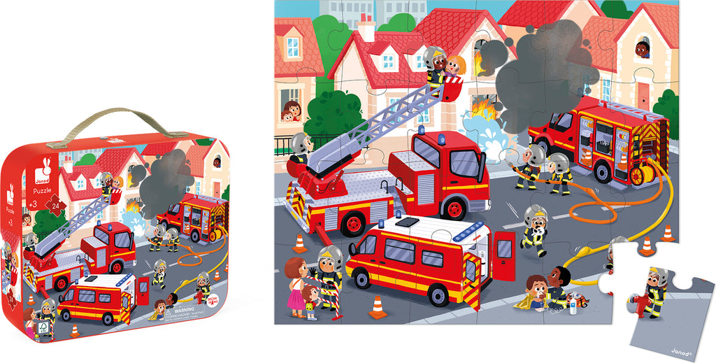 Puzzle - Fireman - 24 Pcs