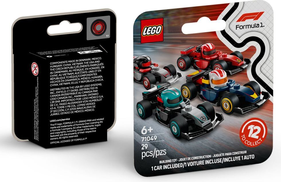 LEGO Minifigures: F1® Collectible Race Cars