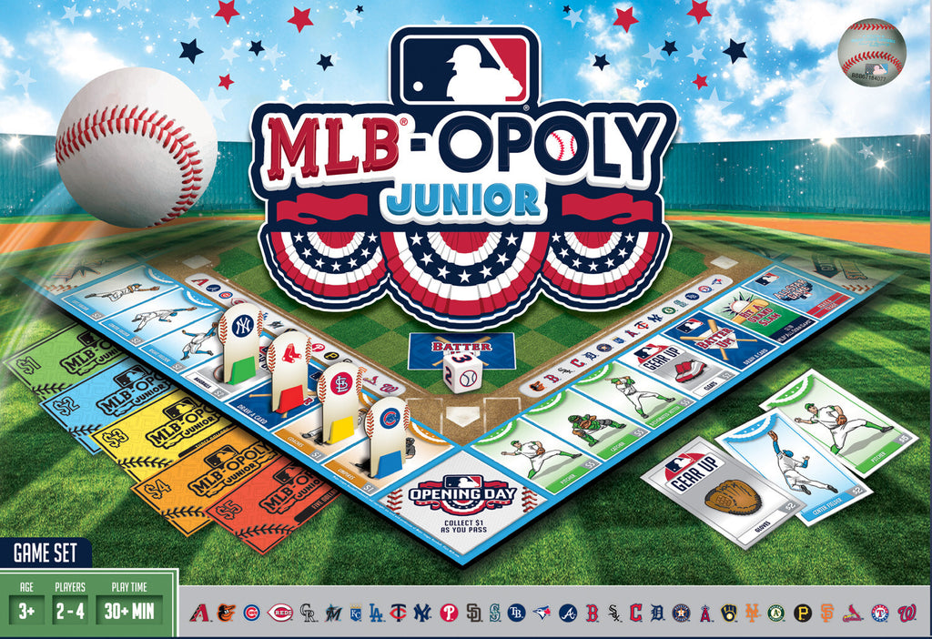 MLB Opoly Jr Board Game