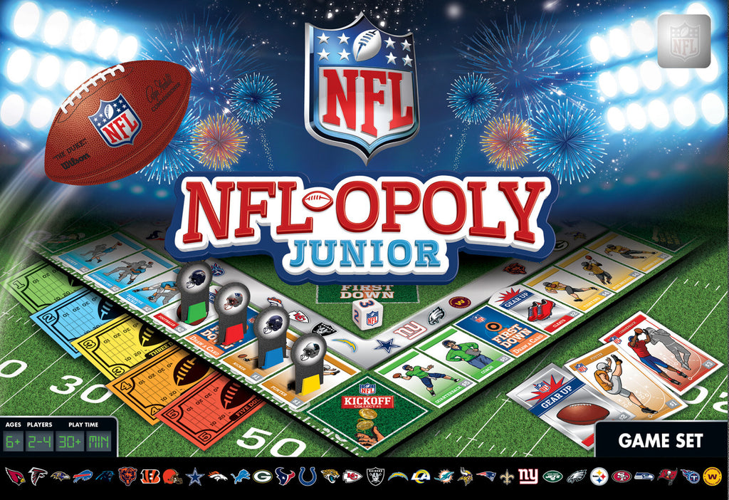 NFL Opoly Jr Board Game
