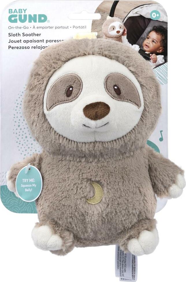 Lil' Luvs On-The-Go Sloth Soother - 6 In