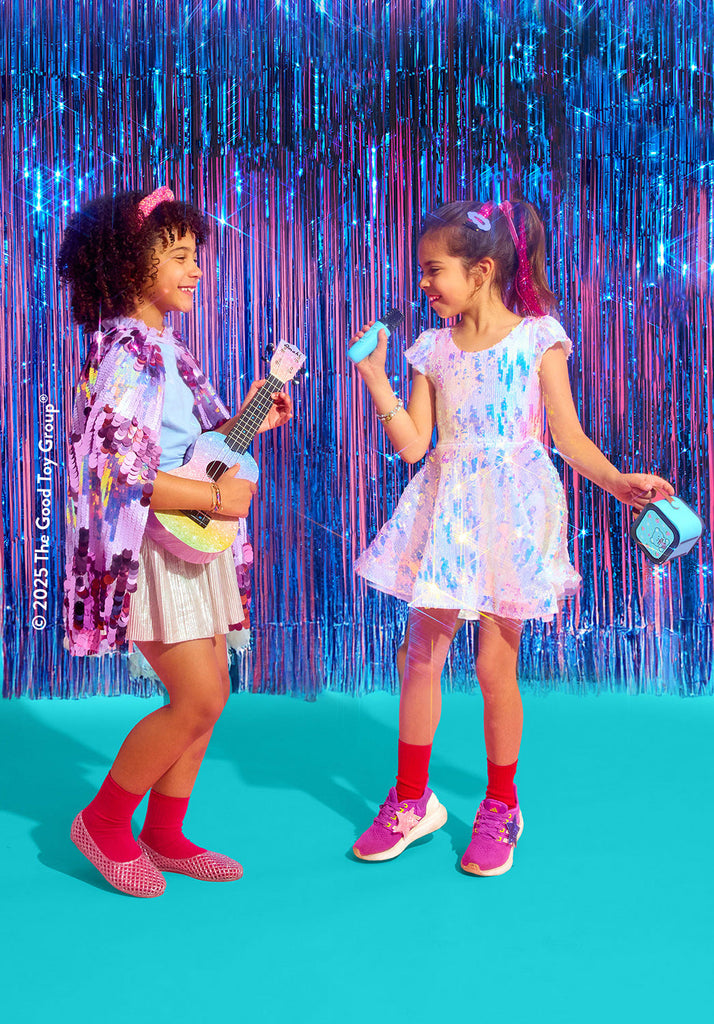 Great Pretenders Sequins Concert Queen Dress, size 5/6