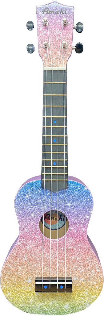 Glitter Rainbow Ukulele