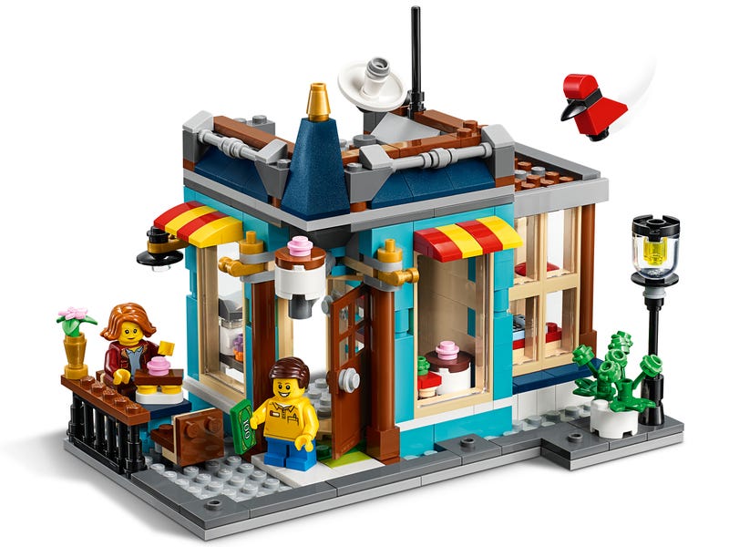 følgeslutning uddrag Lada Lego 31105 Townhouse Toy Store – Monkey Fish Toys