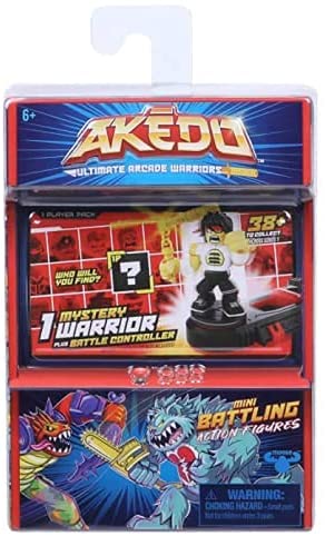 Akedo Ultimate Arcade Warriors Bundle - Mini Battling Action Figures for   Exclusive