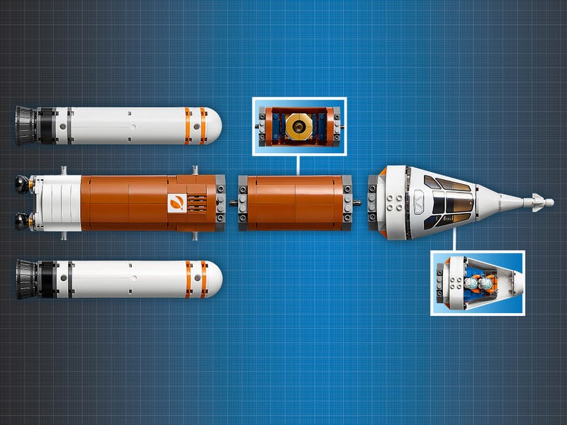 Rocket Ship City Deep Space Rocket Lego City Deep Space Rocket