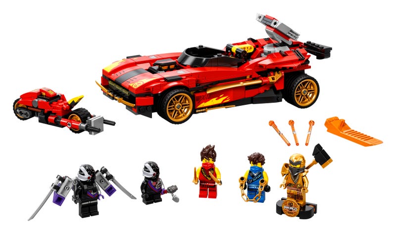 LEGO NINJAGO 71765 Le Robot Ultra Combo Ninja 4 en 1 Jouet Voiture