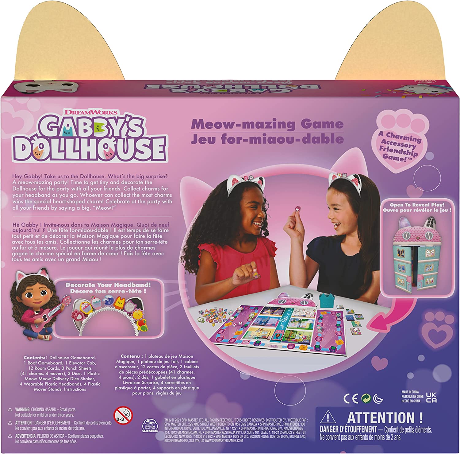 La maison magique - gabby's dollhouse multicolore Spin Master