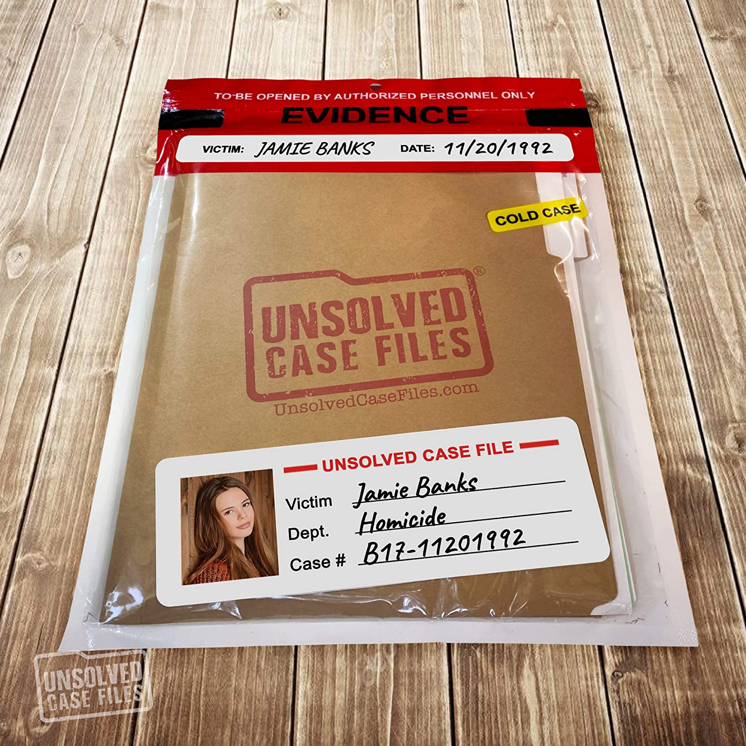 Unsolved Case Files - Jamie Banks Murder Mystery Game by Pressman