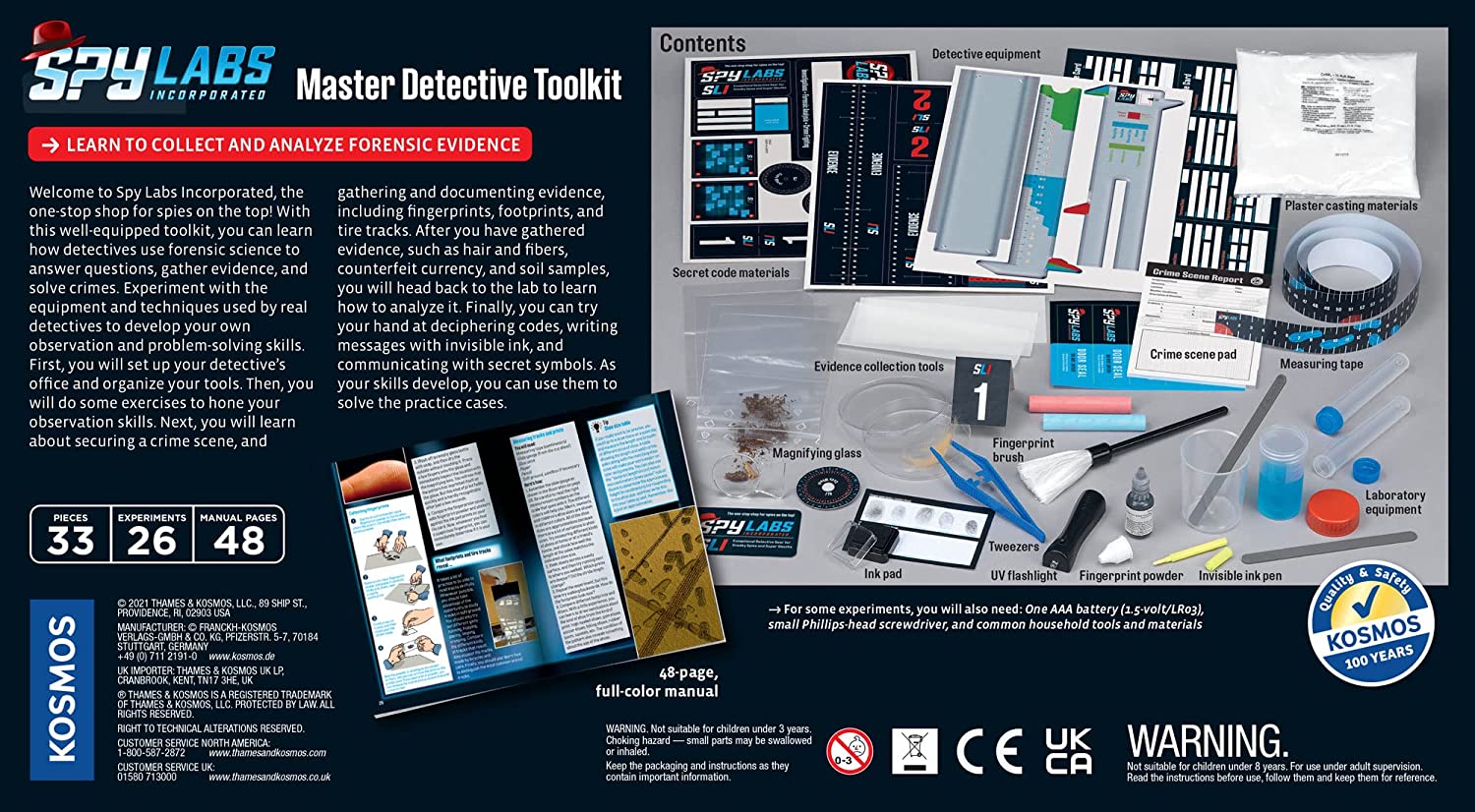 Detective Tools Set #N/A – Monkey Fish Toys