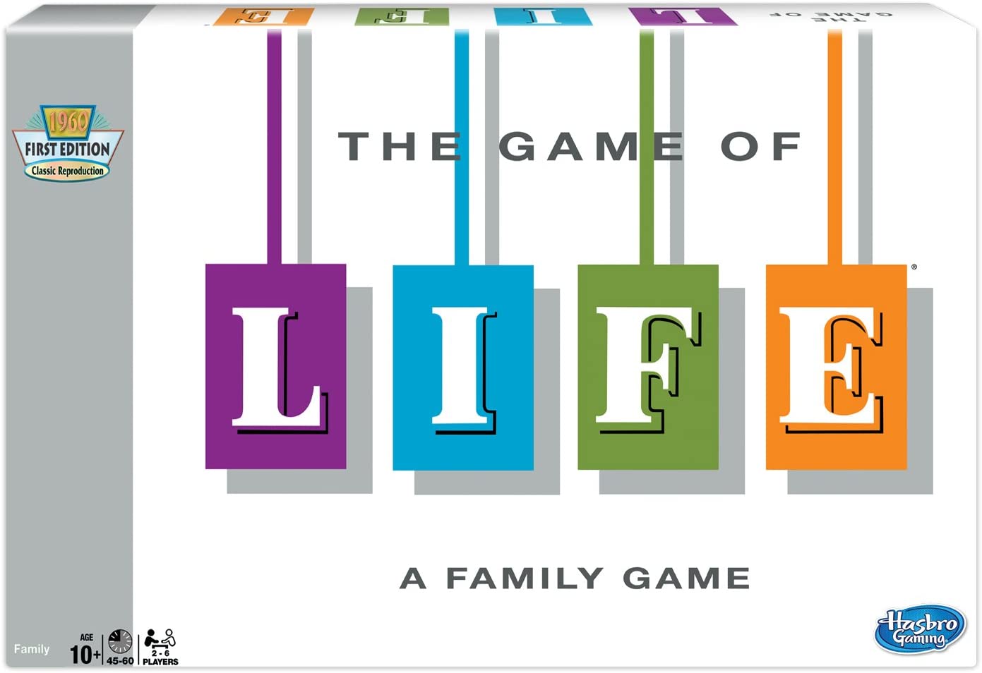 The Game of Life Game, Family Board Game, For Ages 8+, Pegs Come In 6 Colors