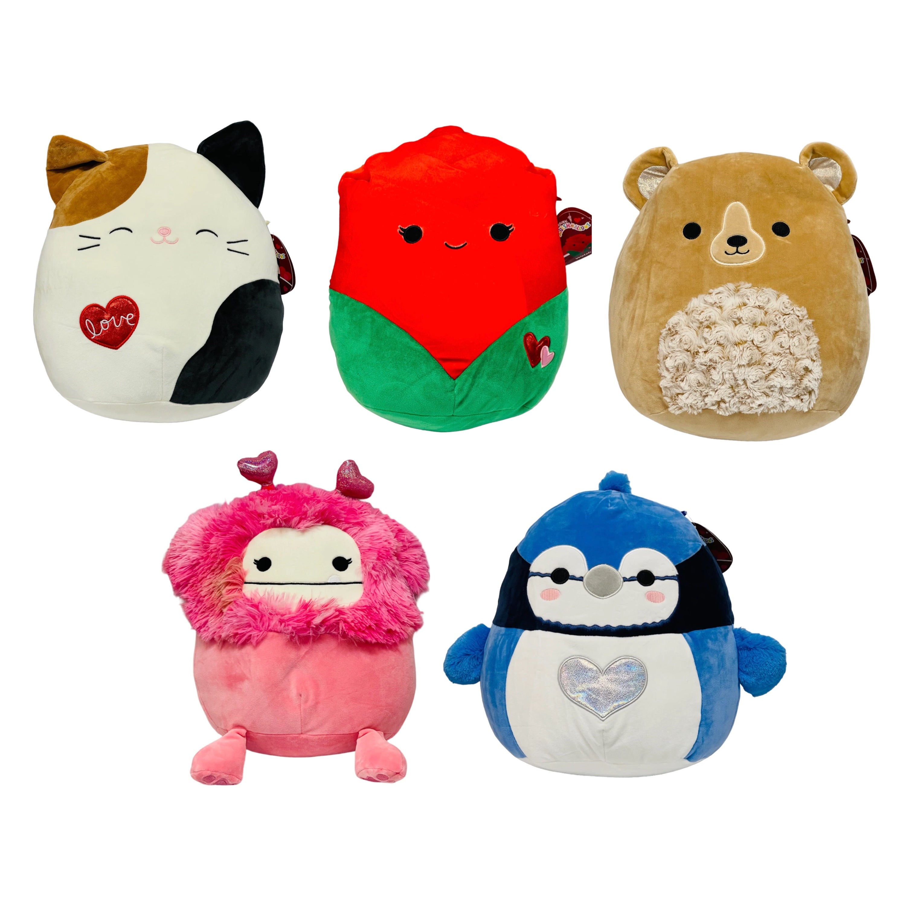 Squishmallows Valentine Assortment C - 8 2023 (Single) – Monkey Fish Toys