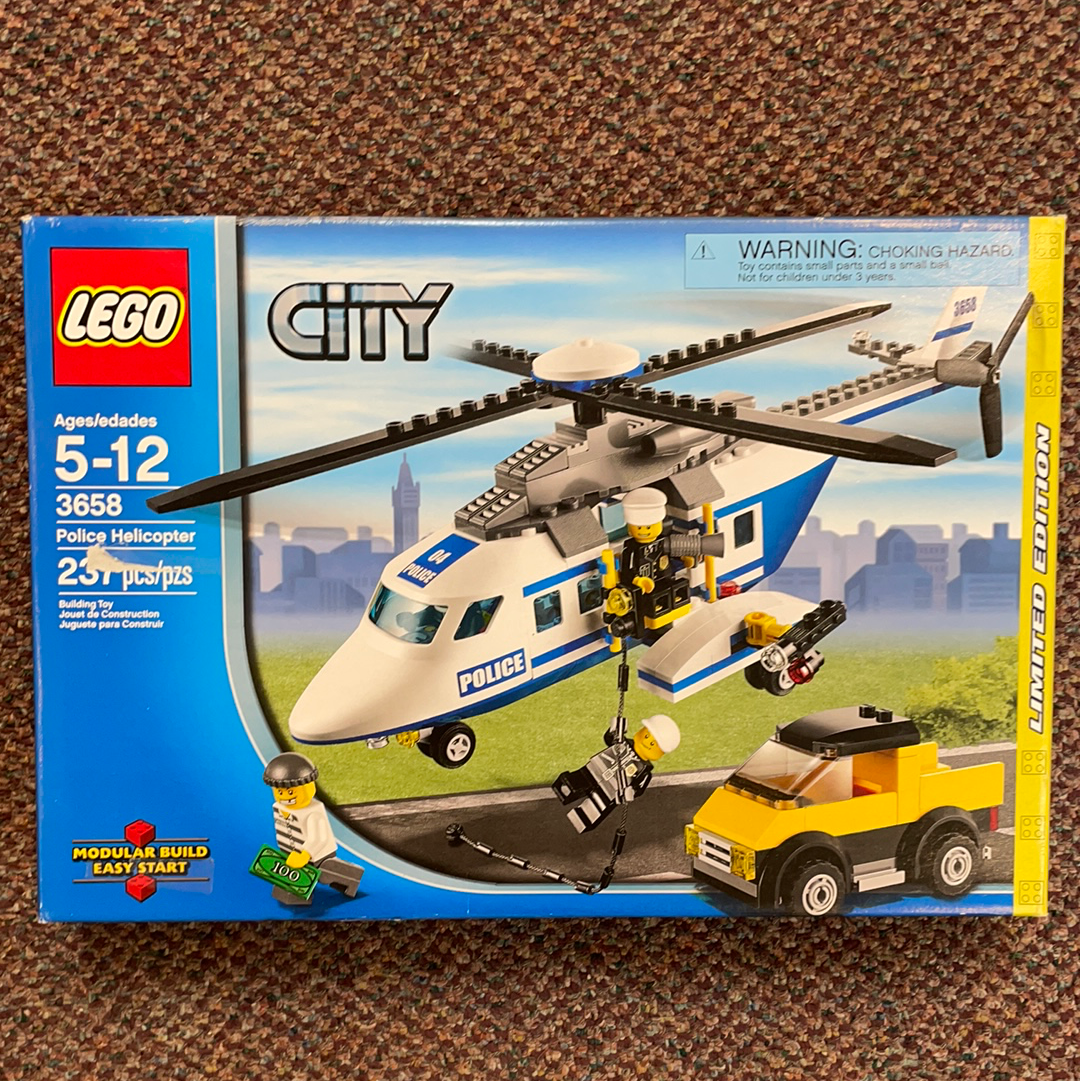 LEGO Police Helicopter – Fish
