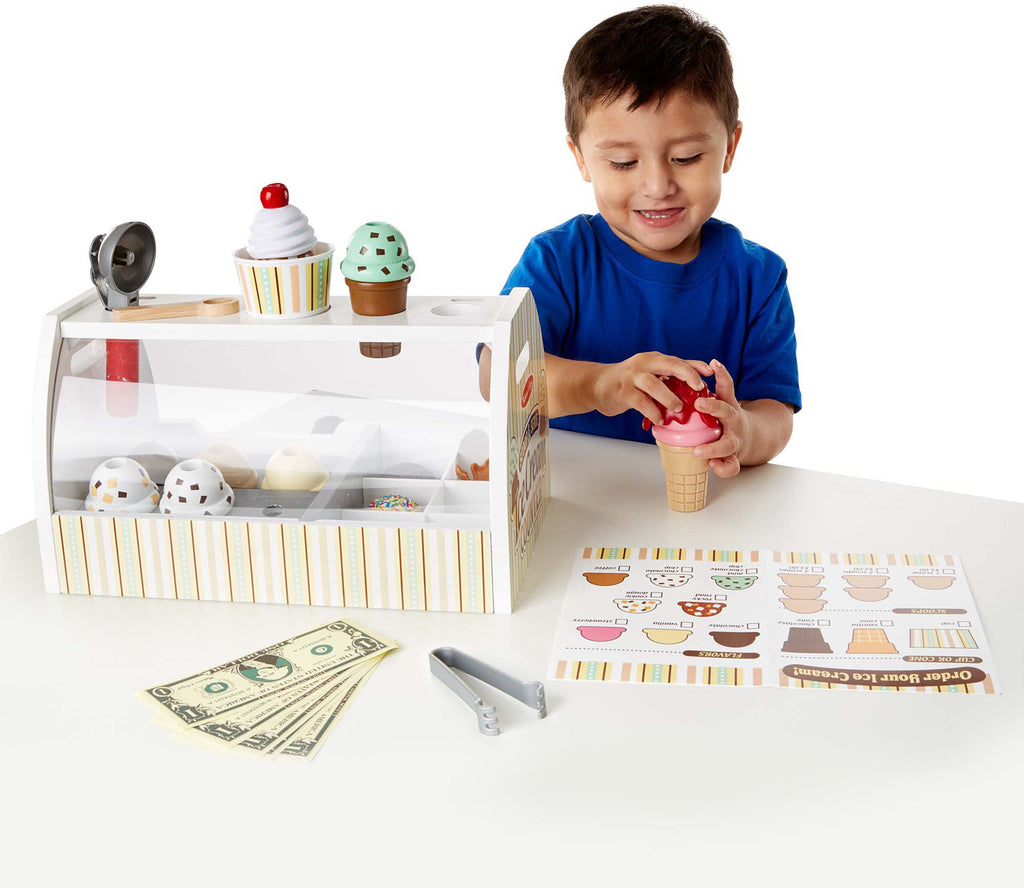 Scoop & Serve Ice Cream Counter
