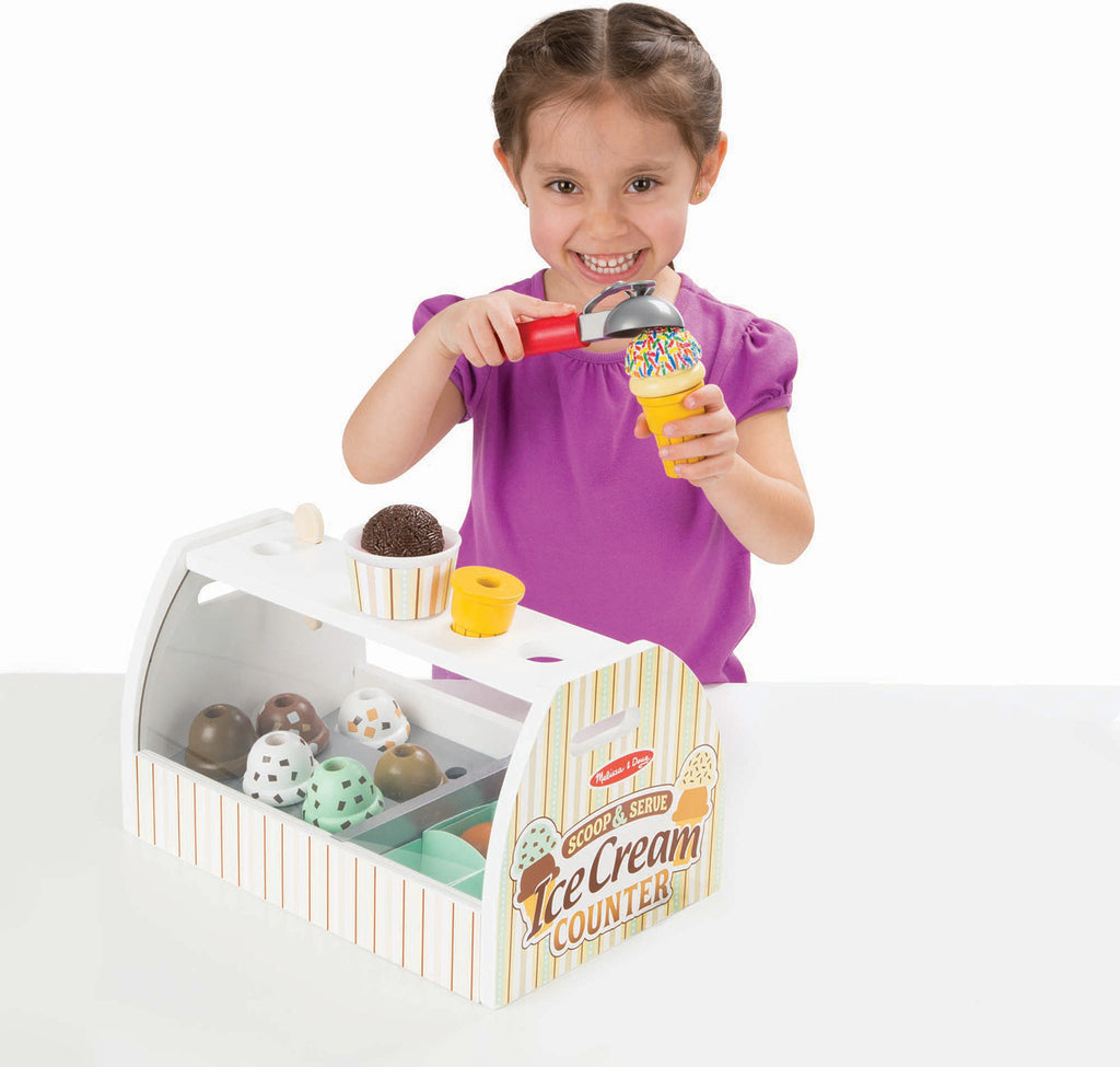 Scoop & Serve Ice Cream Counter